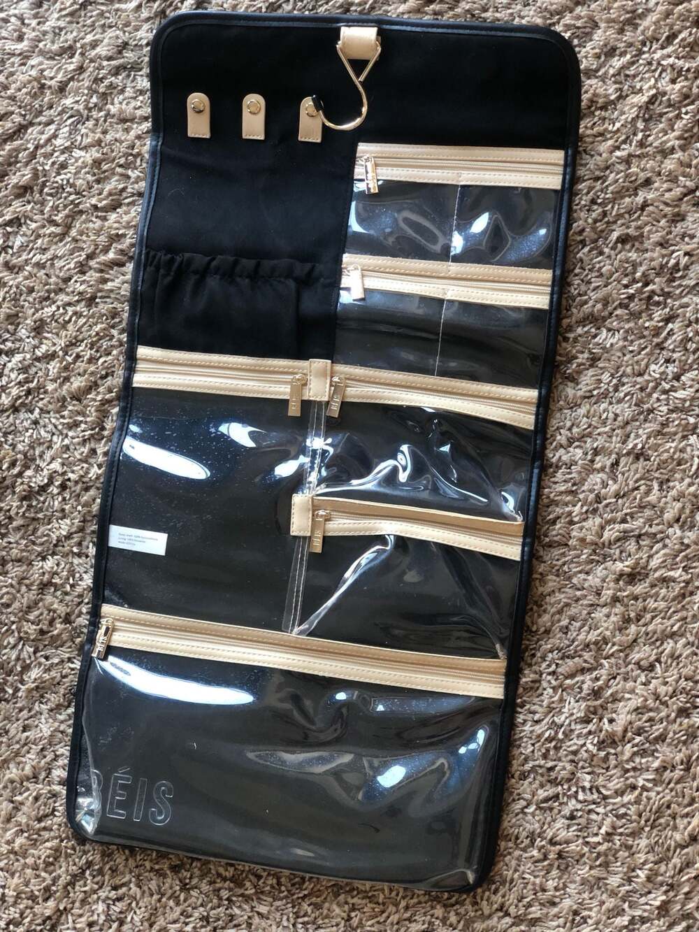 BEIS Hanging Travel Cosmetic and Jewelry Organizer Case